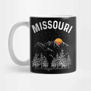 Vintage Retro Missouri State Mug